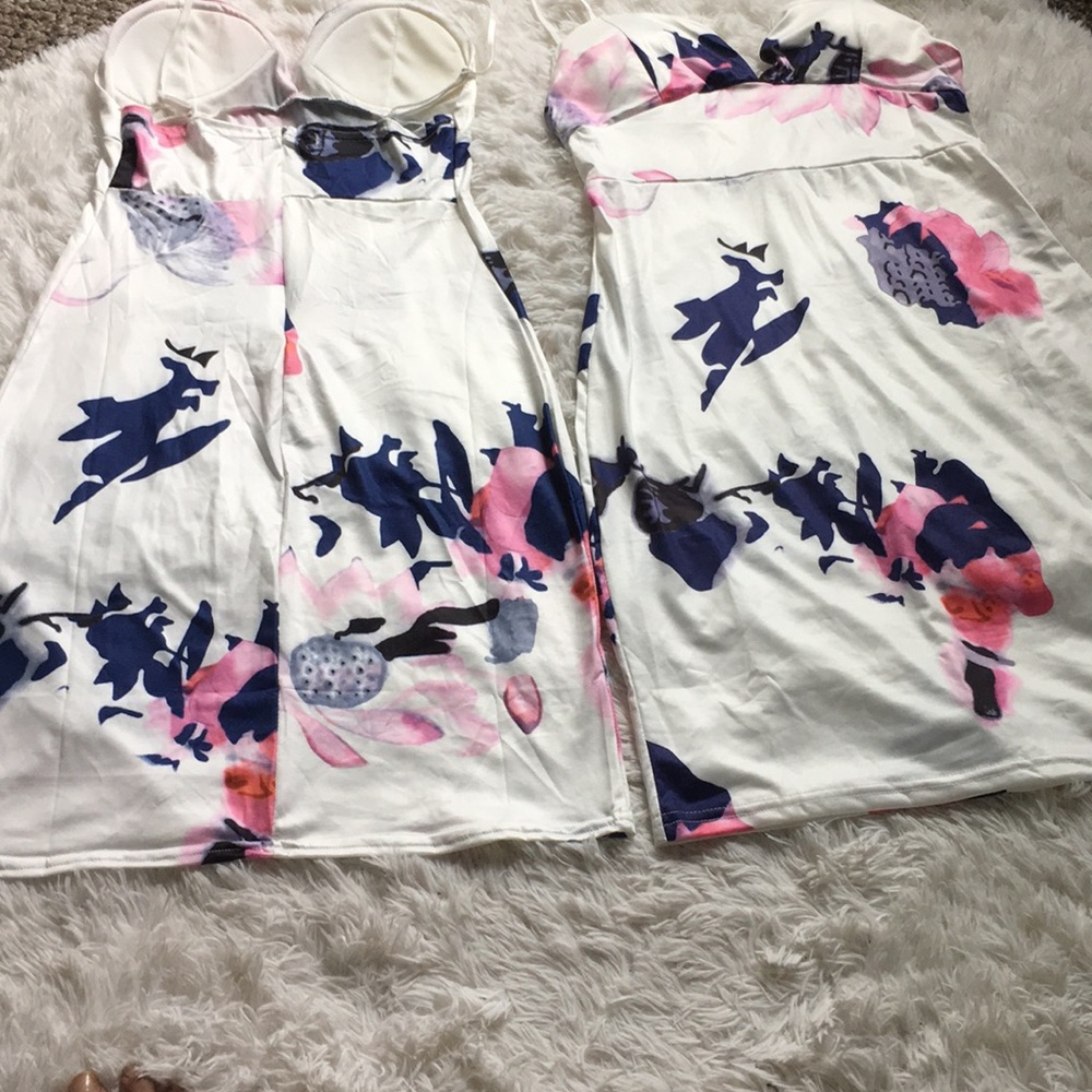 Floral bodycon dress